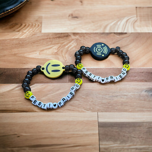 Black Smiley Kandi