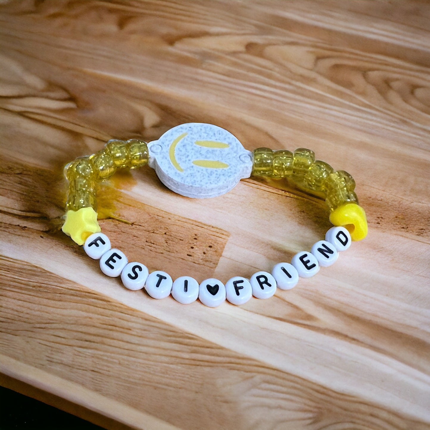 Yellow Sparkle Kandi